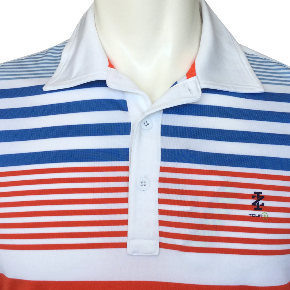 IZOD SS Engineered Stripe Men's Golf Polo Shirt | Free Delivery Aus ...