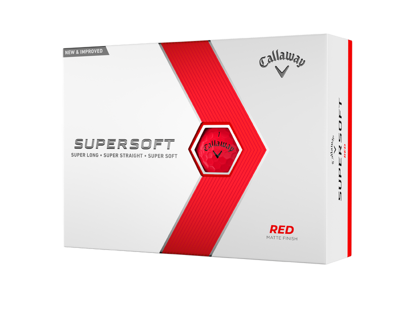Callaway Supersoft Golf Balls 2023 [RED]