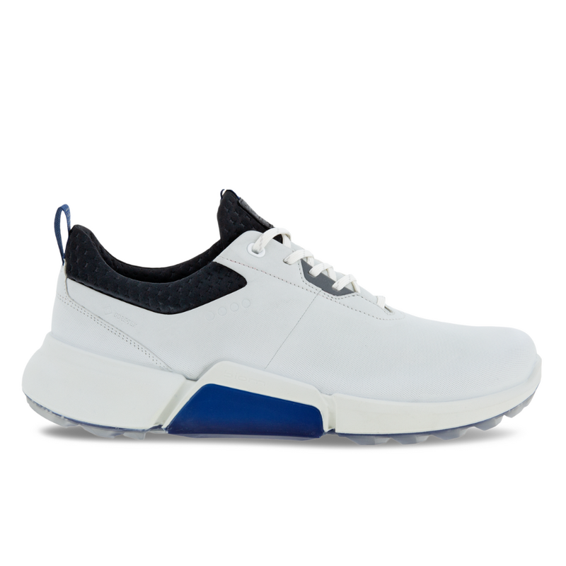 ECCO BIOM Hybrid 4 Men's Golf Shoes - White/Black