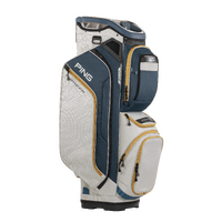 PING Pioneer 244 Cart Bag [NVY/PLAT/GLD]