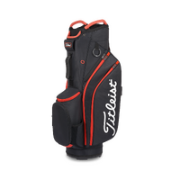 Titleist Cart 14 Lightweight Bag [BLK/BLK/RED]