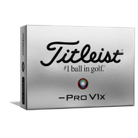 Titleist Pro V1x Left Dash Golf Balls [WHITE]