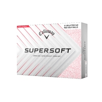 Callaway Supersoft Golf Balls [2025][DOZEN][RED SPLAT]