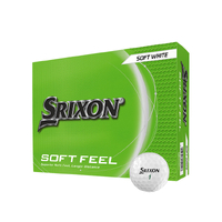 Srixon Soft Feel Golf Balls [2025][WHITE][DOZEN]