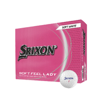 Srixon Soft Feel Lady Golf Balls [2025][WHITE][DOZEN]