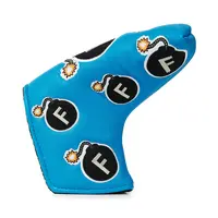 CMC F-Bomb Blade Putter Head Cover [BLUE]