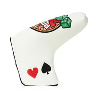 CMC Gambling Blade Putter Head Cover [WHITE]