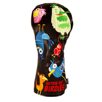 CMC Nuthin But Birdies Driver Head Cover [BLACK]