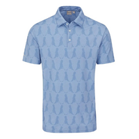 PING Mr. PING Printed Men's Polo [CORONET BLUE]