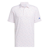 Adidas Ultimate 365 Mesh Print Men's Polo [WHITE]