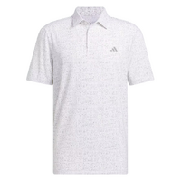 Adidas Ultimate 365 Power Grid Men's Polo [WHT/ALU/GRY]