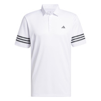 Adidas Core 3 Stripe Men's Polo [WHITE]