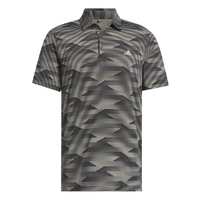 Adidas Ultimate Speed Stripe Men's Polo [BLK/PUT]