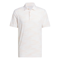 Adidas Ultimate Speed Stripe Men's Polo [WHT/POW COR]