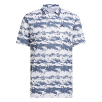 Adidas Ultimate HEAT.RDY Stripe Men's Polo [WHT/INK]