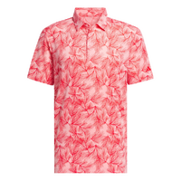 Adidas Golf Ultimate Pine Print Men's Polo [PNK/SCA]