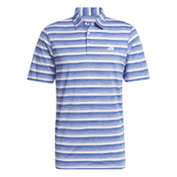 Adidas Two-Colour Men's Striped Polo [ROYAL BLUE]