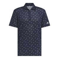 Adidas Ultimate Printed Mesh Men's Polo [NVY/SIL]