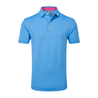  FJ Stretch Dot Print Men's Polo [OCN/BRY]