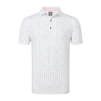 FJ 19th Hole Men's Polo [WHITE]