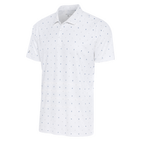 Antigua 19th Hole Men's Polo [WHT/NVY/SKY]