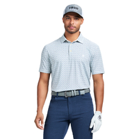 IZOD Golf Small Print Men's Polo [EGRET]