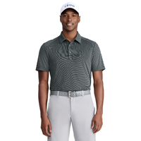 IZOD Birdie Jacquard Men's Polo [BLACK]