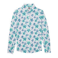 FJ LS Floral Sun Protection Women's Shirt [LAV/MNT/TEAL]