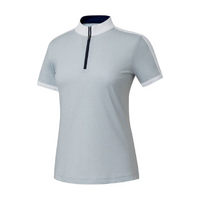 FJ Colourblock Women's Short Sleeve Polo [GRY/WHT]