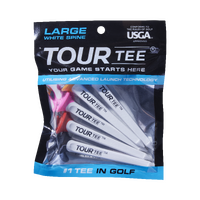 Tour Tee Large Spine Pack [WHITE]