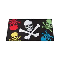 CMC Skull and Crossbone Microfibre Towel [BLACK]