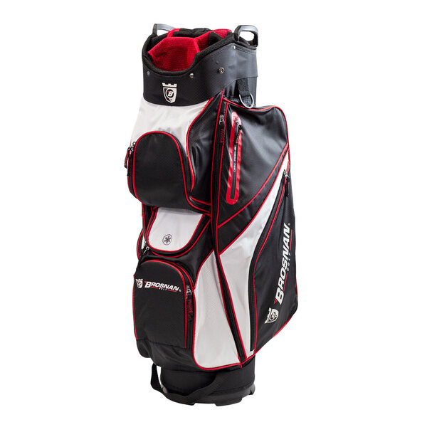 Brosnan Coolmate 4 Cart Bag [Black//Red/White][PROMO]