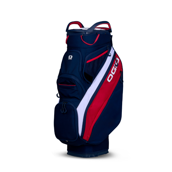 OGIO Silencer Cart Bag 2025 [RED/WHT/BLU]