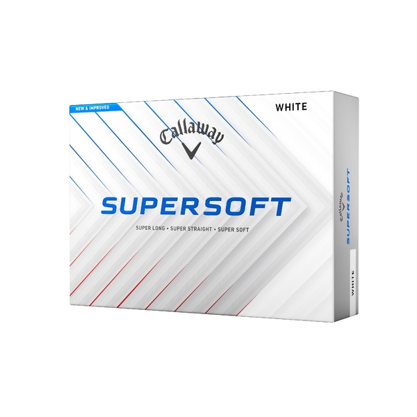 Callaway Supersoft Golf Balls [2025][DOZEN][WHITE]