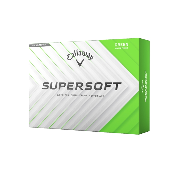 Callaway Supersoft Golf Balls [2025][DOZEN][GREEN]