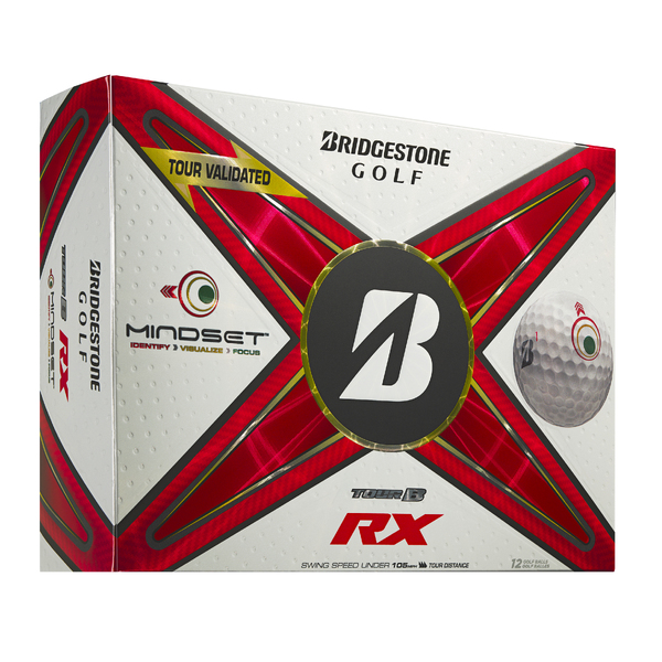 Bridgestone Tour B RX MindSet Golf Balls [WHITE]