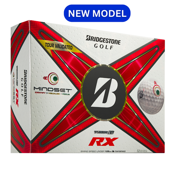 Bridgestone Tour B RX MindSet Golf Balls [WHITE]