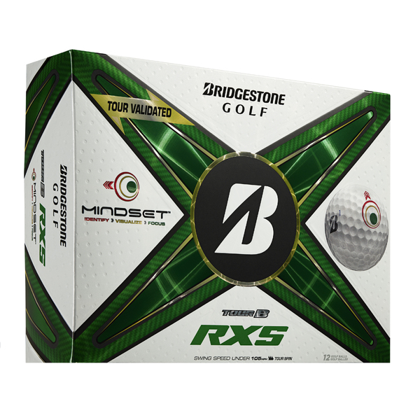 Bridgestone Tour B RXS MindSet Golf Balls [WHITE]