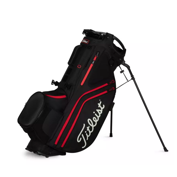 Titleist Hybrid 14 Stand Bag [BLK/BLK/RED]