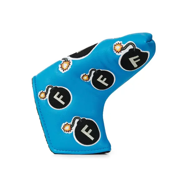 CMC F-Bomb Blade Putter Head Cover [BLUE]