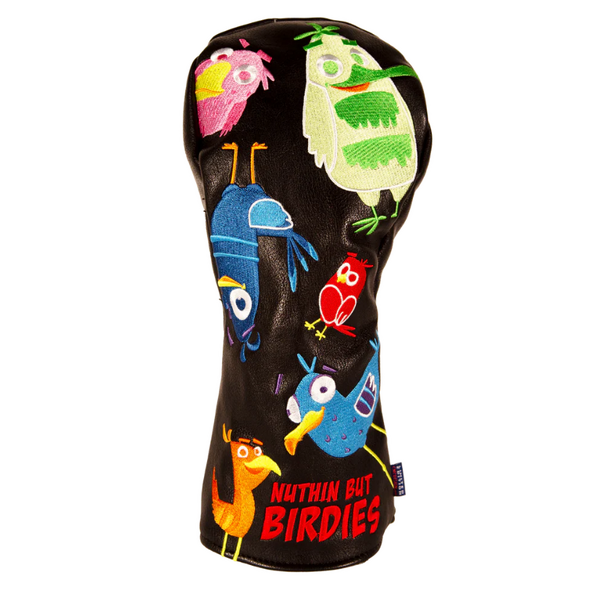 CMC Nuthin But Birdies Driver Head Cover [BLACK]