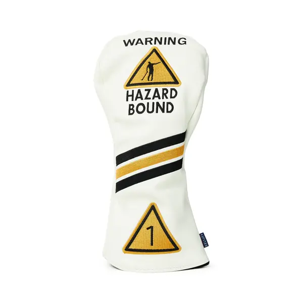 CMC Hazard Driver Head Cover [WHITE]