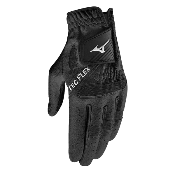 Mizuno Tecflex II Golf Glove - Black [Mens Left][Small]