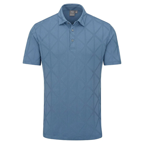 PING Lenny Men's Polo [CORONET BLUE][L]