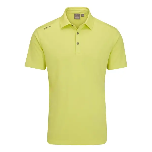 PING Lindum Men's Polo [LIMELIGHT][L]