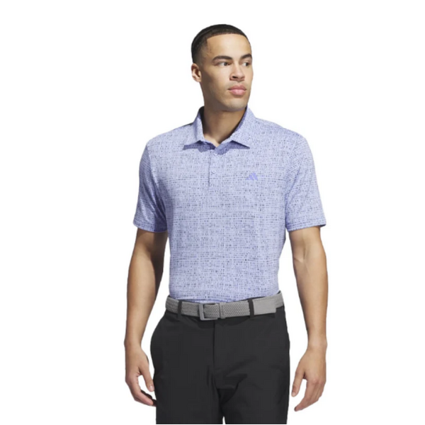 Adidas Ultimate 365 Power Grid Men's Polo [BLUE SPARK][S]