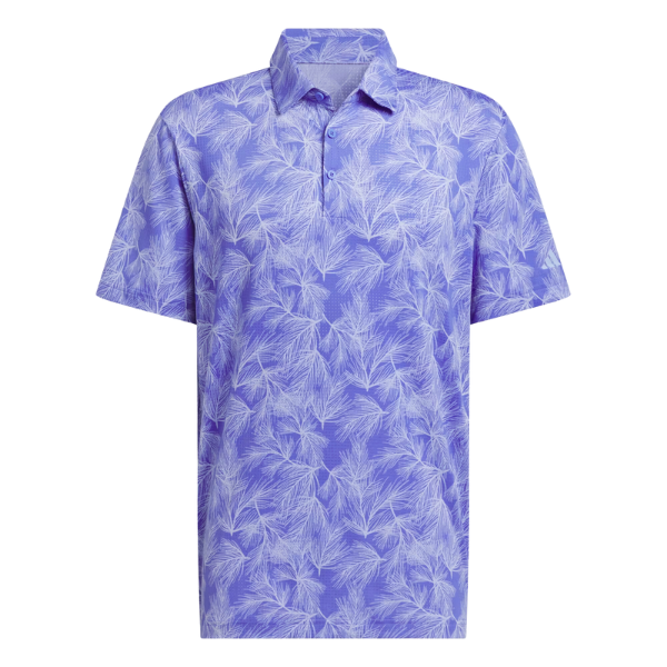 Adidas Golf Ultimate 365 Mesh Print Men's Polo [BLUE][M]