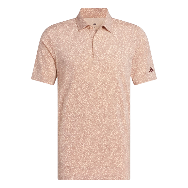 Adidas Ultimate Mini Bunker Men's Polo [POWDER CORAL][S]