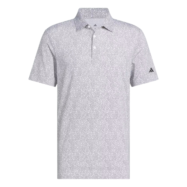 Adidas Ultimate Mini Bunker Men's Polo [WHT/BLK][S]