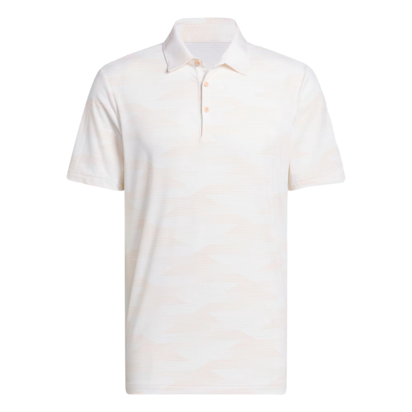 Adidas Ultimate Speed Stripe Men's Polo [WHT/POW COR][S]